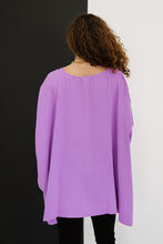 Load image into Gallery viewer, ODDI Wanderer Full Size Run Embroidered Poncho Top
